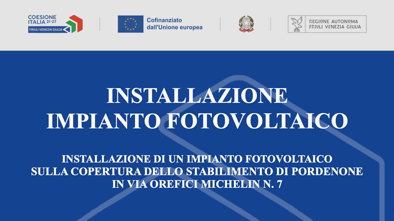 Installazione impianto fotovoltaico
